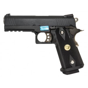 Страйкбольный пистолет WE COLT M1911 Hi-Capa 4.3., металл, WE-H009